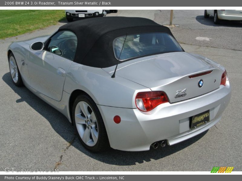 Titanium Silver Metallic / Black 2006 BMW Z4 3.0i Roadster