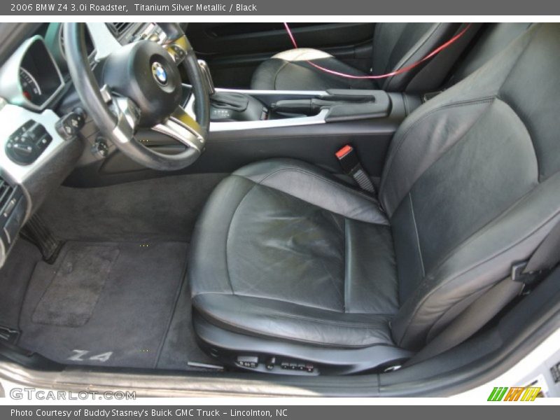 Titanium Silver Metallic / Black 2006 BMW Z4 3.0i Roadster