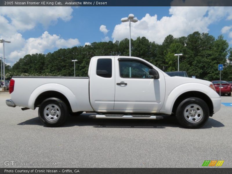  2005 Frontier XE King Cab Avalanche White