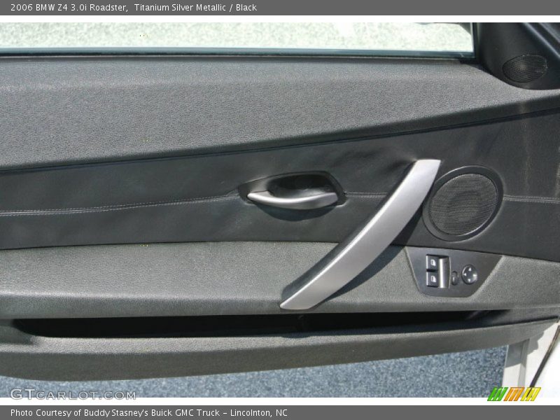 Titanium Silver Metallic / Black 2006 BMW Z4 3.0i Roadster