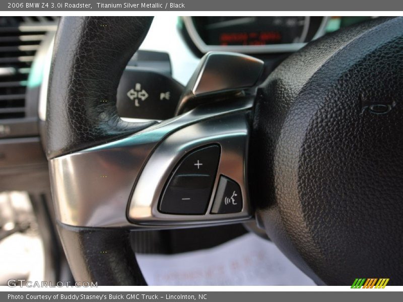 Titanium Silver Metallic / Black 2006 BMW Z4 3.0i Roadster
