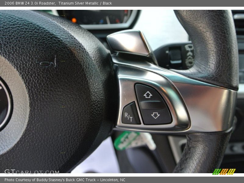 Titanium Silver Metallic / Black 2006 BMW Z4 3.0i Roadster