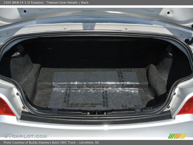 Titanium Silver Metallic / Black 2006 BMW Z4 3.0i Roadster