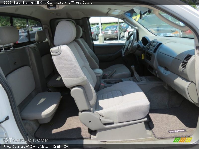  2005 Frontier XE King Cab Desert Interior