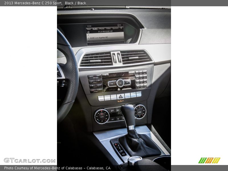 Black / Black 2013 Mercedes-Benz C 250 Sport