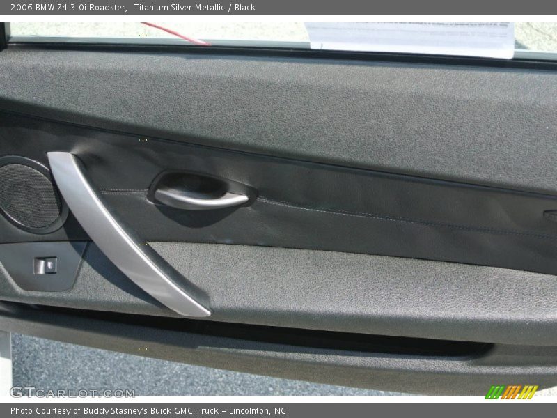 Titanium Silver Metallic / Black 2006 BMW Z4 3.0i Roadster