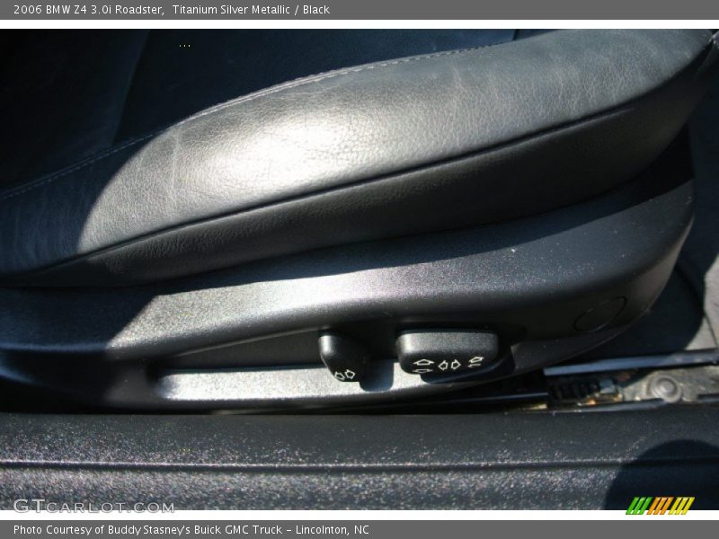 Titanium Silver Metallic / Black 2006 BMW Z4 3.0i Roadster