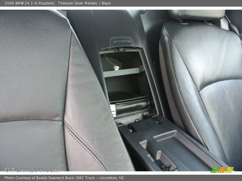 Titanium Silver Metallic / Black 2006 BMW Z4 3.0i Roadster