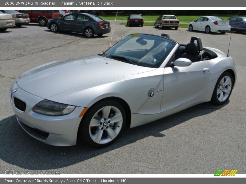 Titanium Silver Metallic / Black 2006 BMW Z4 3.0i Roadster