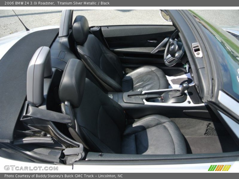 Titanium Silver Metallic / Black 2006 BMW Z4 3.0i Roadster