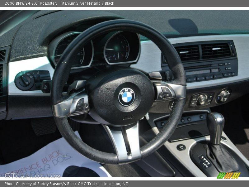 Titanium Silver Metallic / Black 2006 BMW Z4 3.0i Roadster