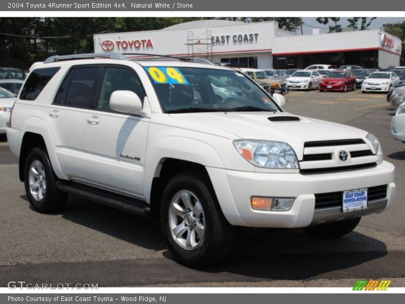 Natural White / Stone 2004 Toyota 4Runner Sport Edition 4x4