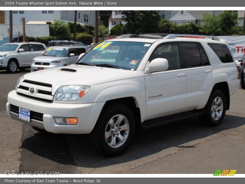 Natural White / Stone 2004 Toyota 4Runner Sport Edition 4x4