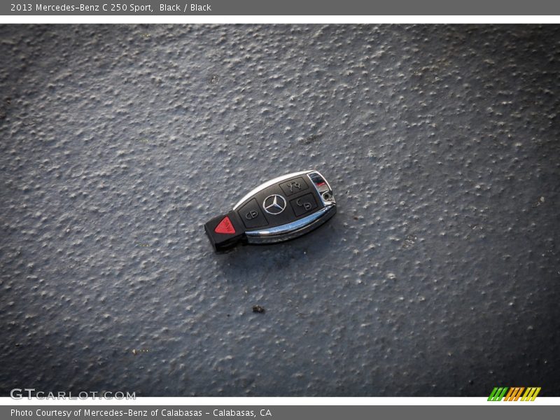 Black / Black 2013 Mercedes-Benz C 250 Sport