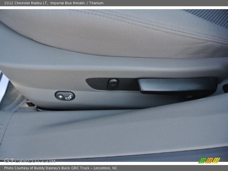Imperial Blue Metallic / Titanium 2012 Chevrolet Malibu LT