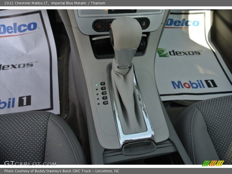 Imperial Blue Metallic / Titanium 2012 Chevrolet Malibu LT