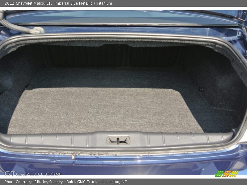 Imperial Blue Metallic / Titanium 2012 Chevrolet Malibu LT