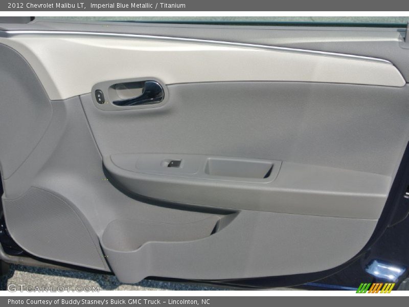 Imperial Blue Metallic / Titanium 2012 Chevrolet Malibu LT