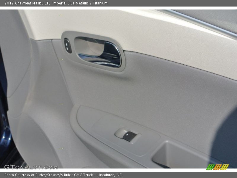 Imperial Blue Metallic / Titanium 2012 Chevrolet Malibu LT