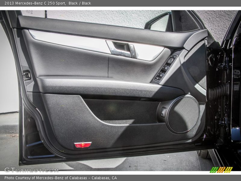 Black / Black 2013 Mercedes-Benz C 250 Sport