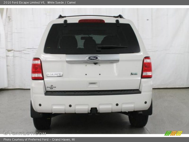 White Suede / Camel 2010 Ford Escape Limited V6