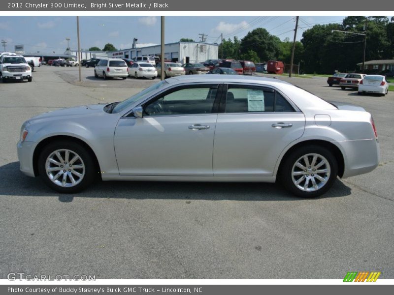 Bright Silver Metallic / Black 2012 Chrysler 300 Limited