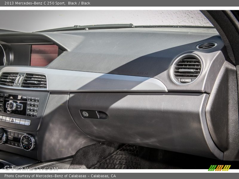 Black / Black 2013 Mercedes-Benz C 250 Sport