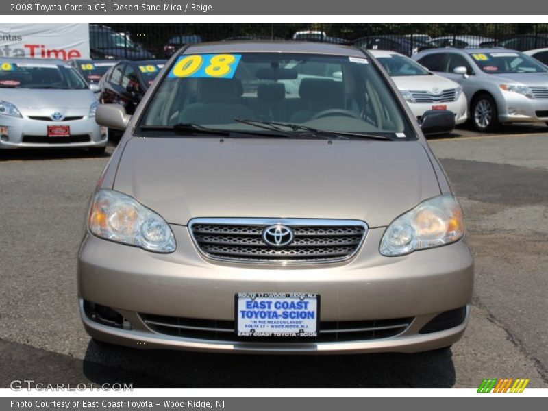 Desert Sand Mica / Beige 2008 Toyota Corolla CE