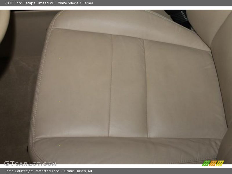 White Suede / Camel 2010 Ford Escape Limited V6