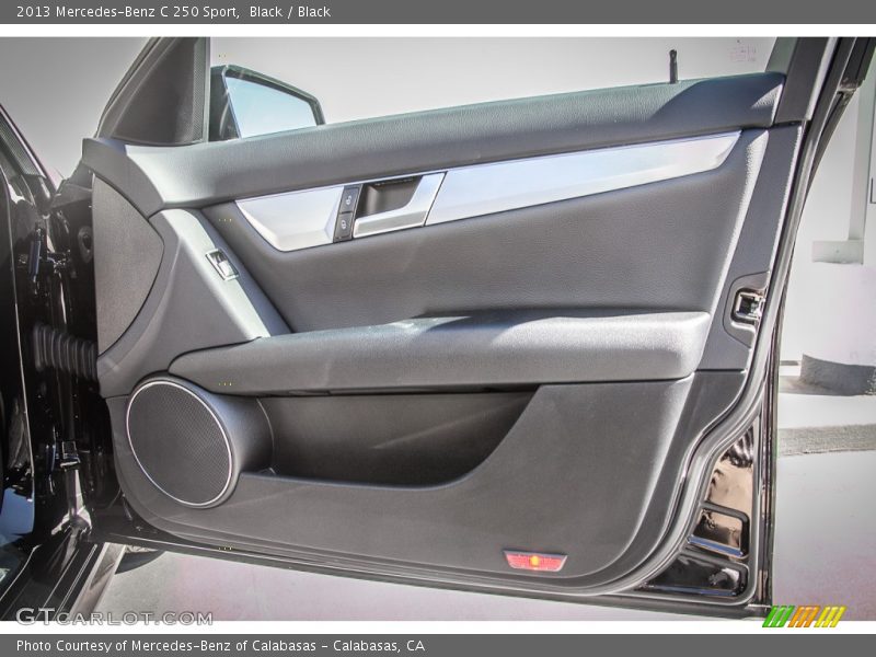 Black / Black 2013 Mercedes-Benz C 250 Sport