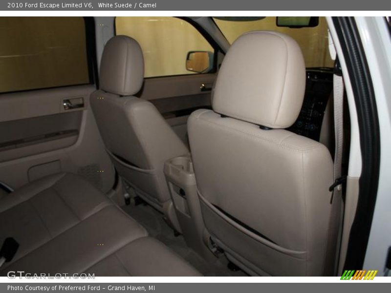 White Suede / Camel 2010 Ford Escape Limited V6