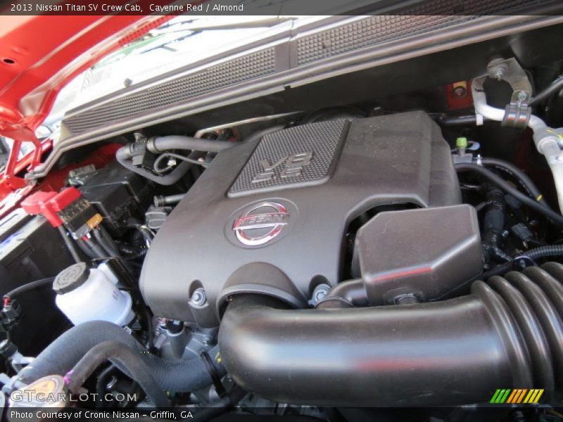  2013 Titan SV Crew Cab Engine - 5.6 Liter DOHC 32-Valve CVTCS V8