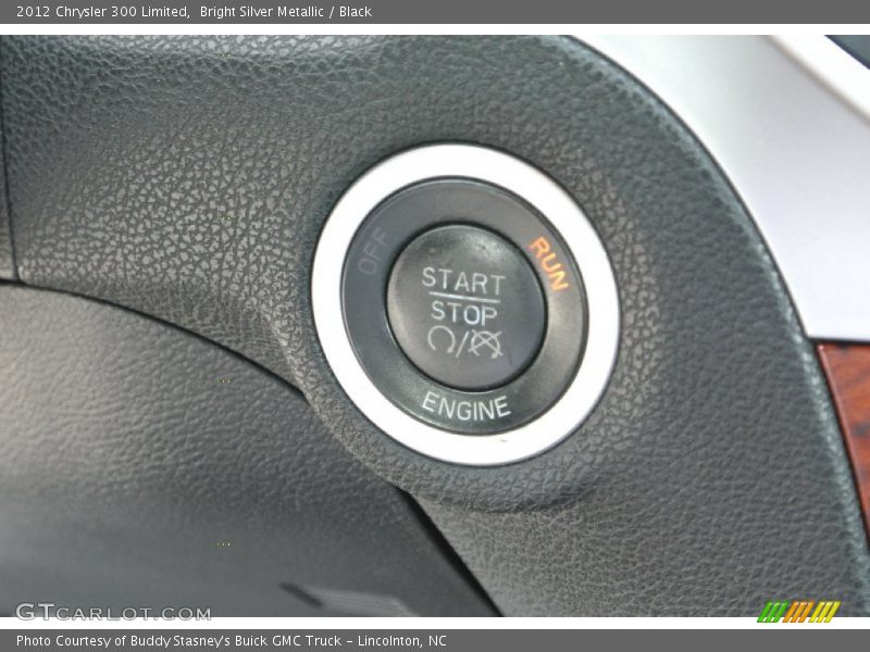 Bright Silver Metallic / Black 2012 Chrysler 300 Limited