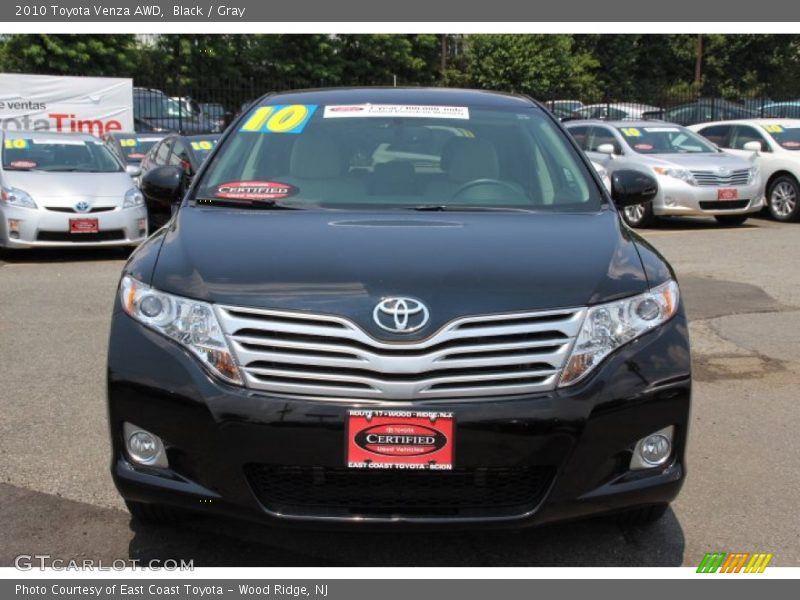 Black / Gray 2010 Toyota Venza AWD