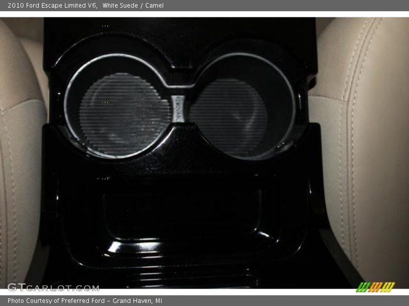 White Suede / Camel 2010 Ford Escape Limited V6