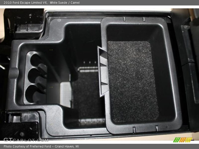 White Suede / Camel 2010 Ford Escape Limited V6