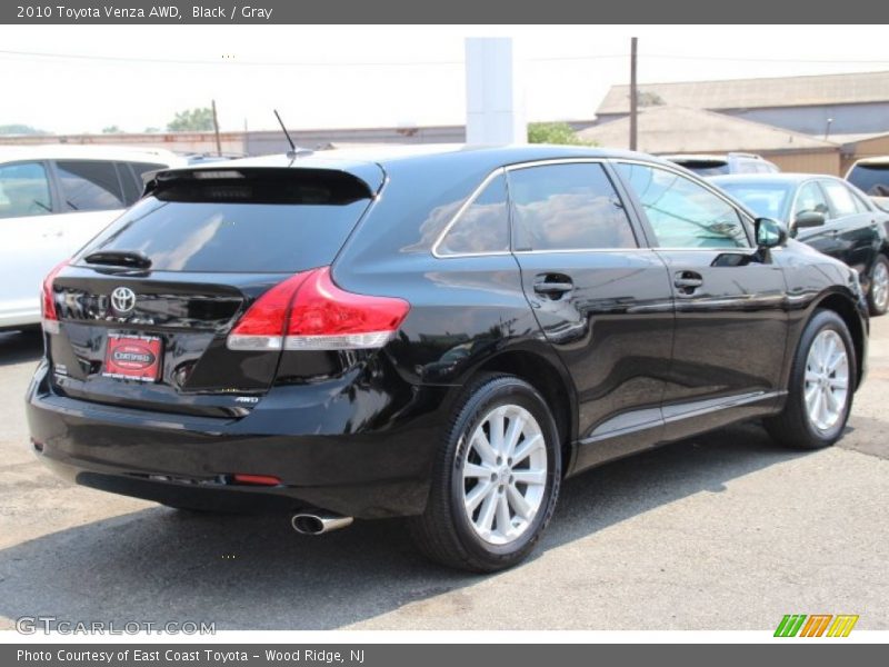 Black / Gray 2010 Toyota Venza AWD