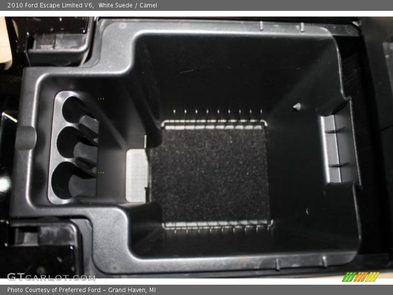 White Suede / Camel 2010 Ford Escape Limited V6