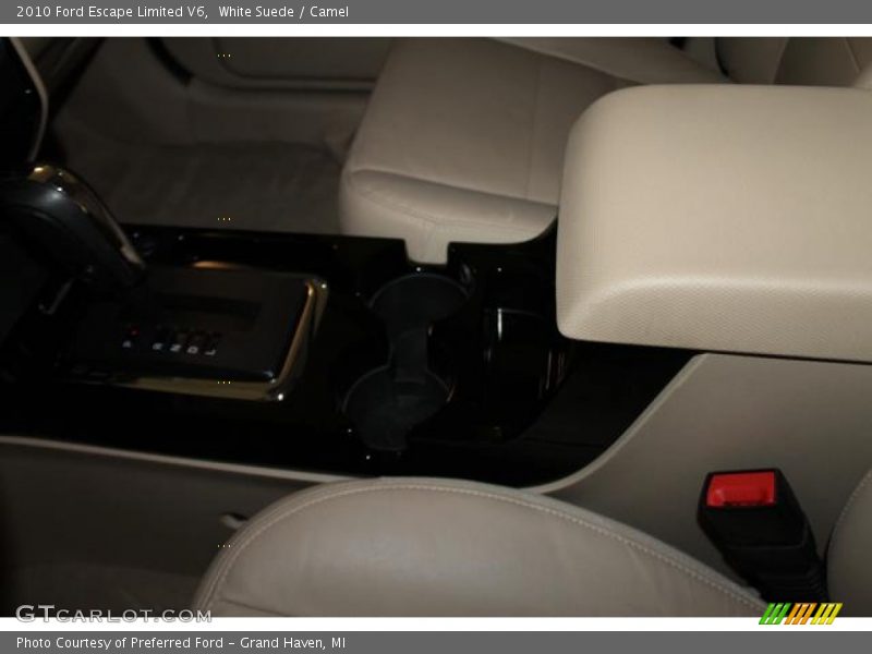 White Suede / Camel 2010 Ford Escape Limited V6