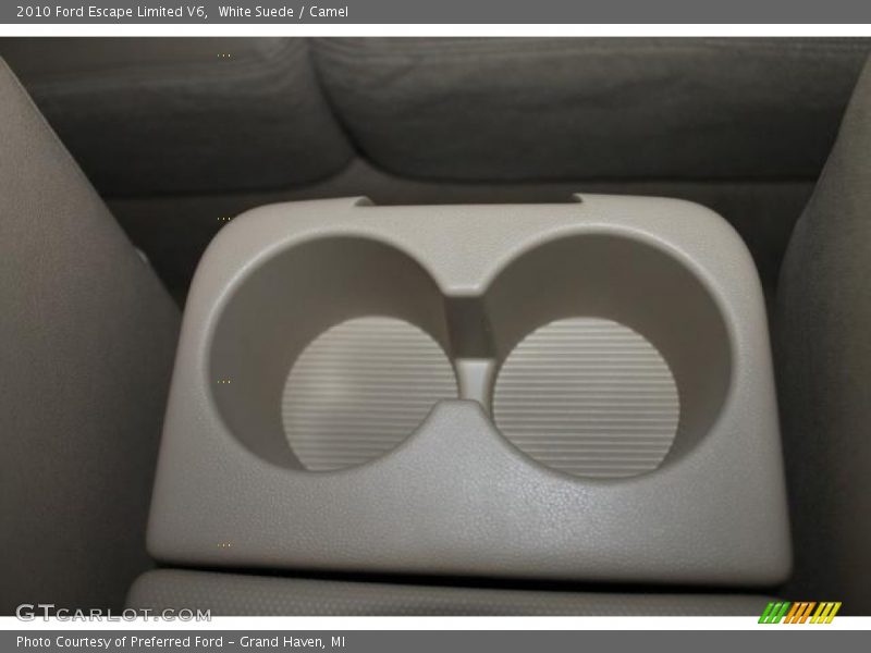 White Suede / Camel 2010 Ford Escape Limited V6