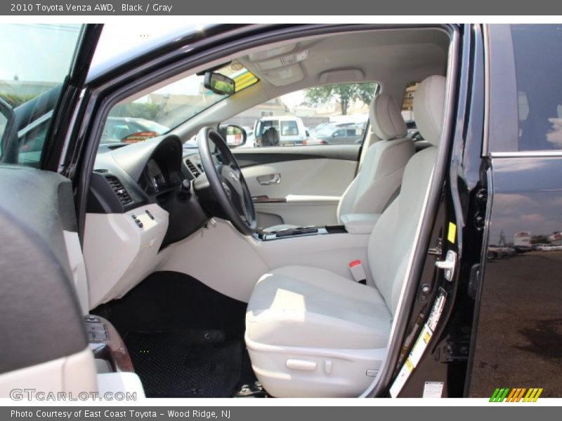 Black / Gray 2010 Toyota Venza AWD