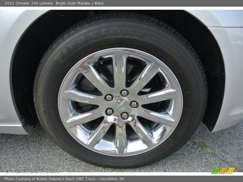 Bright Silver Metallic / Black 2012 Chrysler 300 Limited