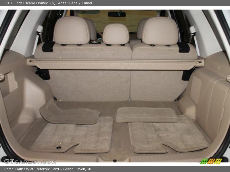 White Suede / Camel 2010 Ford Escape Limited V6