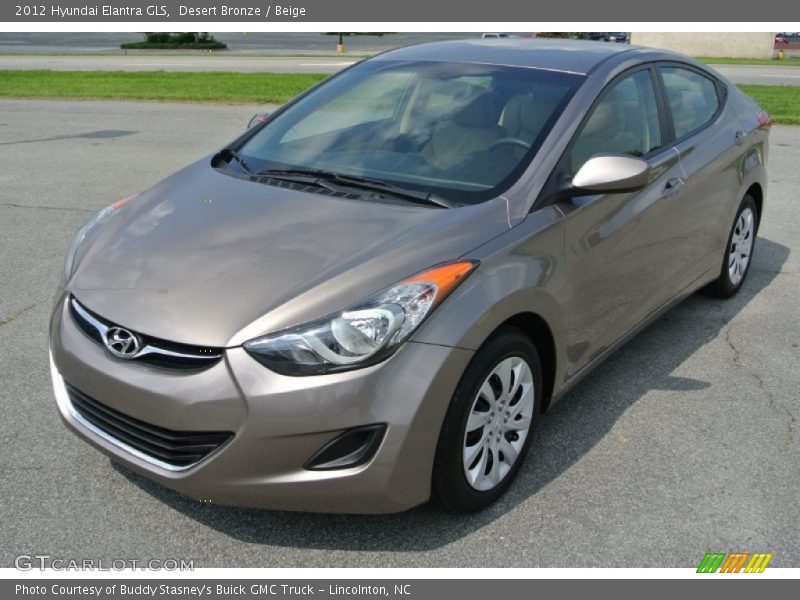 Desert Bronze / Beige 2012 Hyundai Elantra GLS