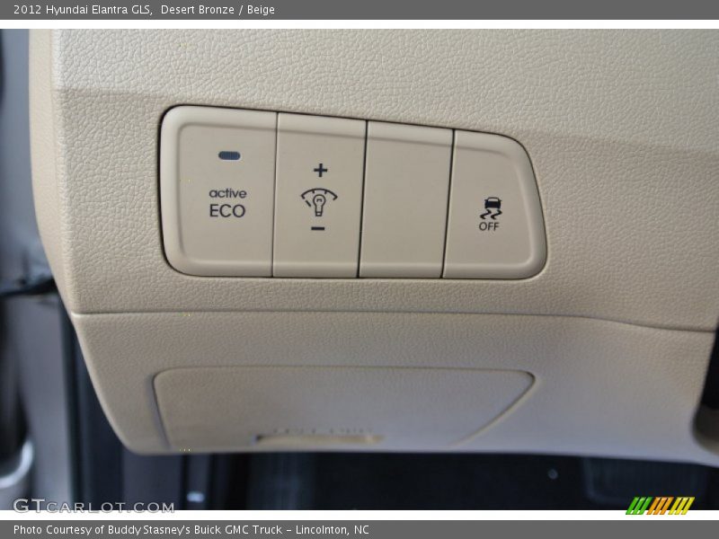 Desert Bronze / Beige 2012 Hyundai Elantra GLS