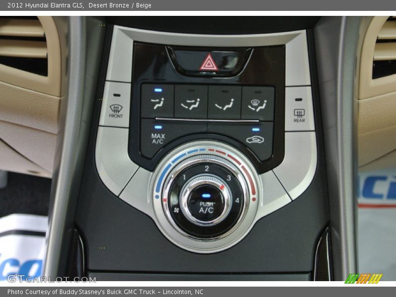 Desert Bronze / Beige 2012 Hyundai Elantra GLS