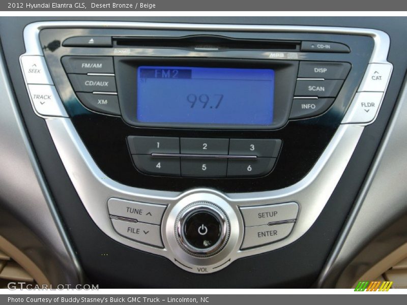 Desert Bronze / Beige 2012 Hyundai Elantra GLS