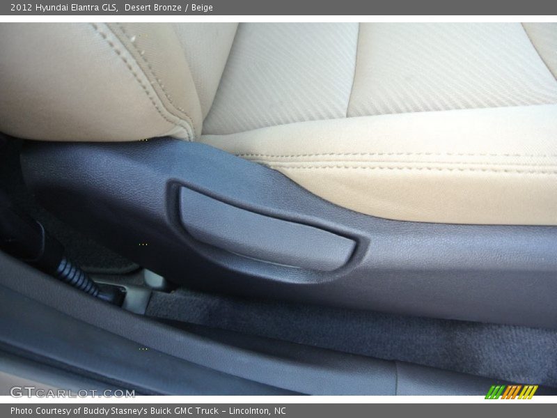 Desert Bronze / Beige 2012 Hyundai Elantra GLS