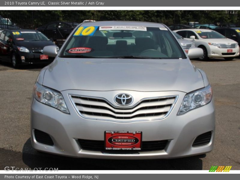 Classic Silver Metallic / Ash Gray 2010 Toyota Camry LE