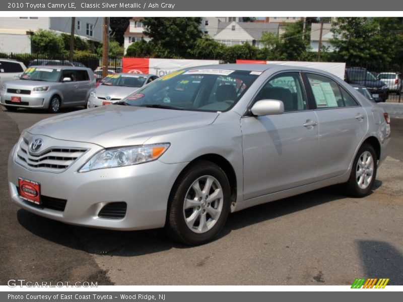 Classic Silver Metallic / Ash Gray 2010 Toyota Camry LE